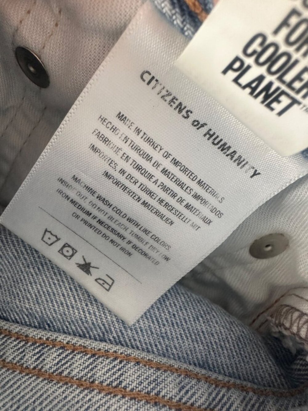 Citizens of Humanity Size 27 Miro High-Rise Tapered Crop Jeans Barrel - Picture 7 of 13